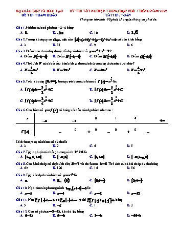 20221222.011554.260943_Đề Minh Họa Môn Toán 2022 Bộ GD&ĐT Có Đáp Án Và Lời Giải Chi Tiết_SID15